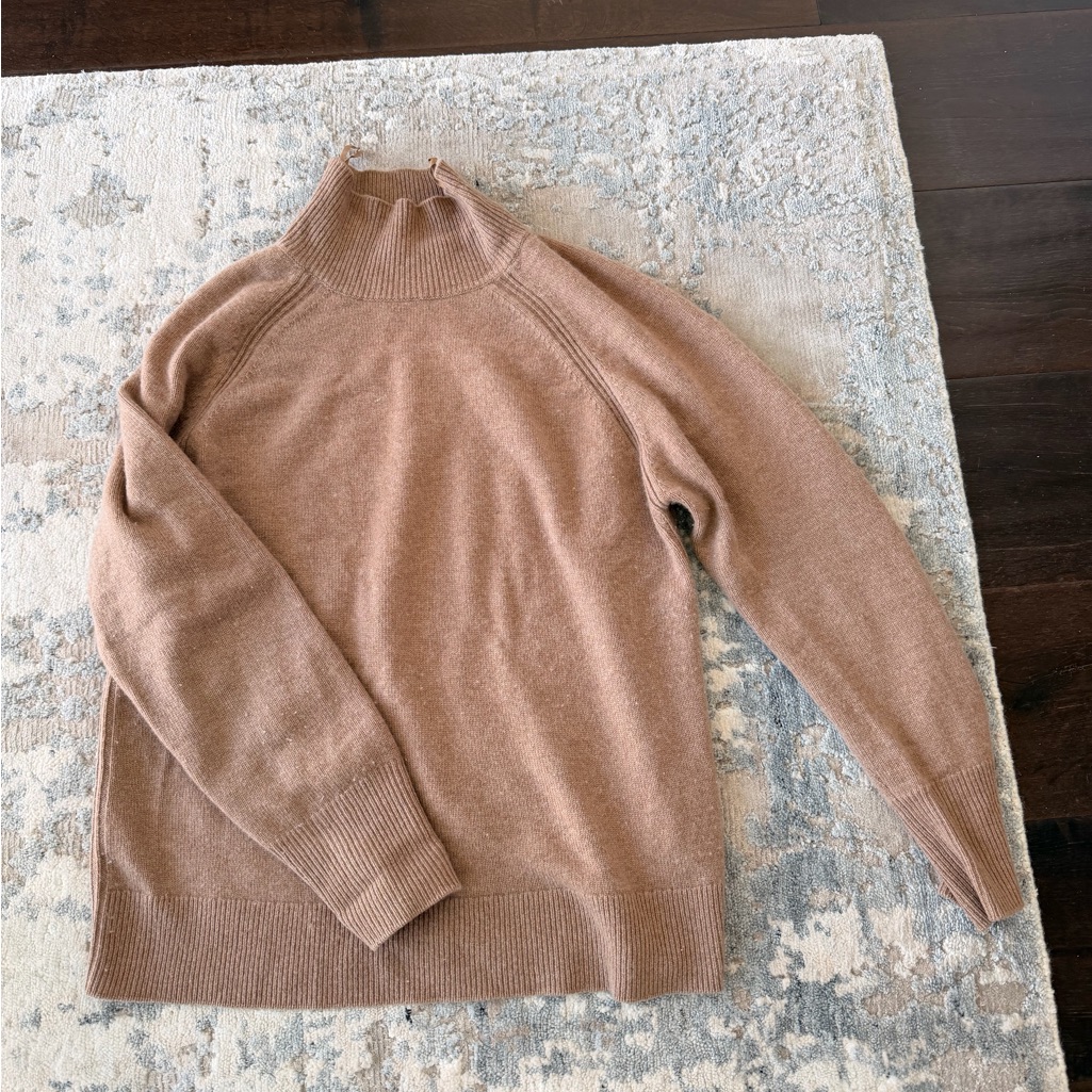 Cos Beige 100 Cashmere Sweater Size S